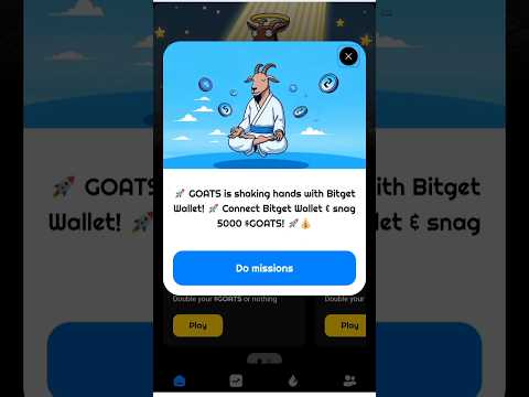 $DOGS Ke Bad Ab $GOATS Airdrop 🔥🔥Official Partnarship With Bitget Wallet