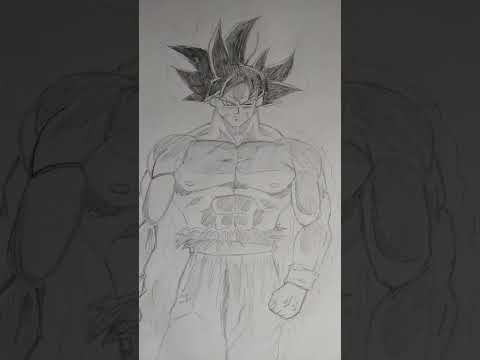 Drawing Goku #drawing #art #goku #dragonball #anime #shorts