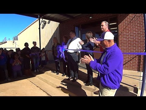 Center ISDs Middle School Gym Dedication December 2015