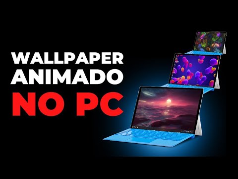 Como Colocar  PAPEL DE PAREDE ANIMADO  no seu PC