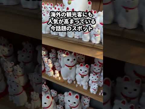 【東京】まねき猫大量発生！#豪徳寺