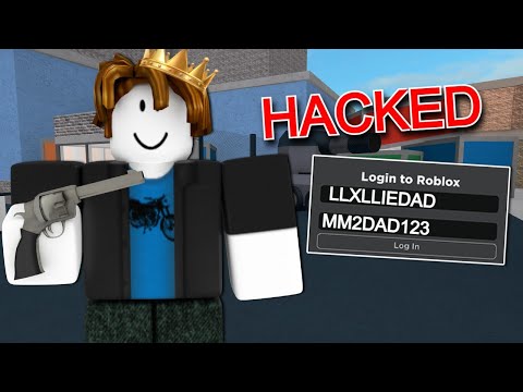 I HACKED My DAD'S ACCOUNT And Made Him PRO In MM2... (Murder Mystery 2)