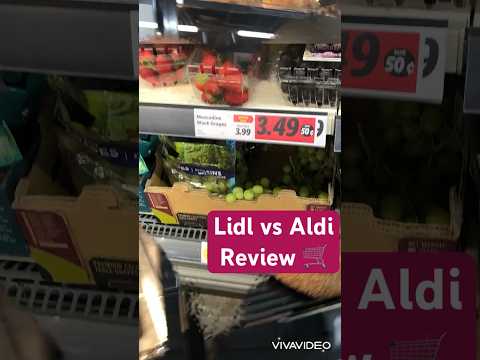 Lidl vs Aldi Review pt2 #groceryshopping #aldi #lidl #review