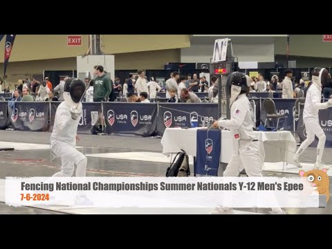 Fencing National Championships Summer Nationals Y-12 Men's Epee