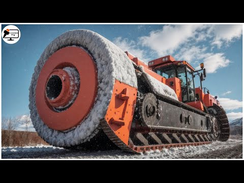 Incredible Snow Removal: Heavy Machines Conquer Winter's Wrath