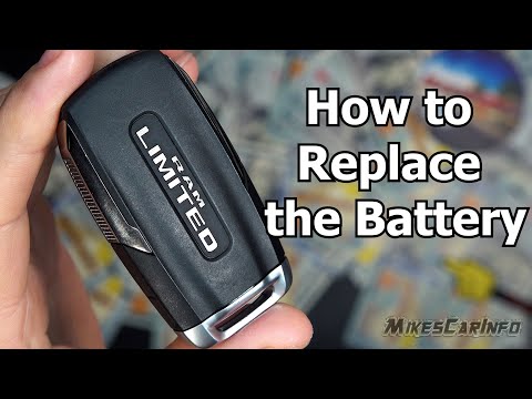 New RAM Key Fob -- How to Replace Battery