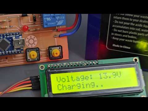 How to Make a Software-Based Battery Charging Circuit - 12 Volt Battery Charging Circuit