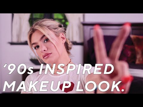 '90's Inspired Makeup Look | The Sloane Series