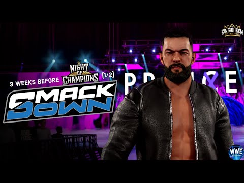 WWE 2k24 FRIDAY NIGHT SMACKDOWN; 3 WEEKS BEFORE NIGHT OF CHAMPIONS (1/2)