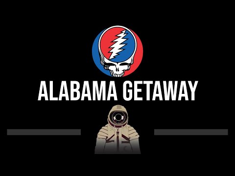 Grateful Dead • Alabama Getaway (CC) 🎤 [Karaoke] [Instrumental]