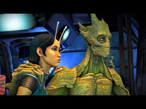 Mantis and Groot Return to Peter Quill (Guardians of the Galaxy | Telltale Games)