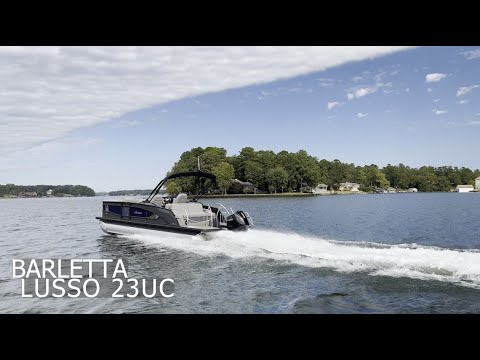 Review of the Barletta Lusso 23UC.  On The Water. Refined Luxury Crafted For You,