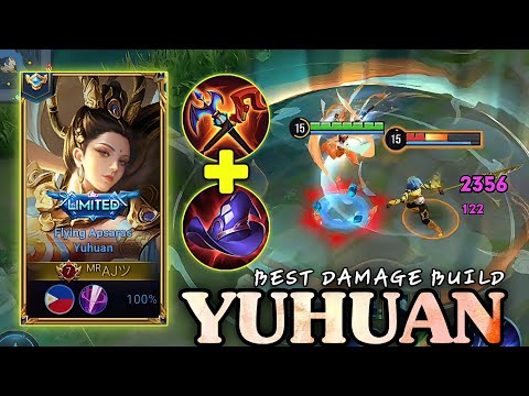 IS THIS  BEST DAMAGE BUILD FOR YUHUAN JUNGLE!? 🔥 - HONOR OF KINGS