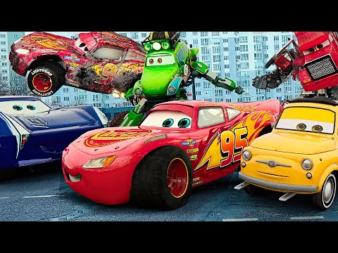 Lightning McQueen in Real Life  pixar Cars