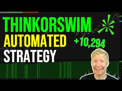 Automated Trading Strategy in ThinkorSwim