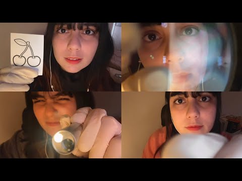 日本語 ASMR | うまくいかない7つの医療ロールプレイ (視力検査、アレルギー検査、皮膚科、歯科、など)