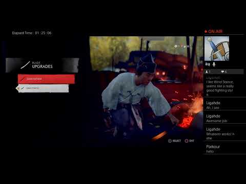 videogamingover4's Live PS4 Broadcast ghost of tsushima pt 6