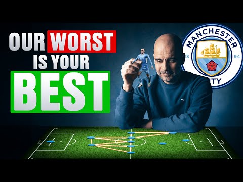 How Pep Won The League With His Weakest Tactics | Man City 2023/24 Tactical Analysis