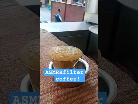 Trying coffee |breakfast|hot beverage #food#asmrfood  #mumbaikarprajakta #filtercoffee#frothycoffee