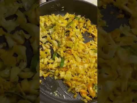 Cabbage Moongdal Fry #cabbage #moongdal #fry #easyrecipe #healthycooking #viralshorts