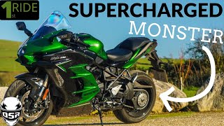 Kawasaki H2SX Supercharged First Ride & Review | 4K