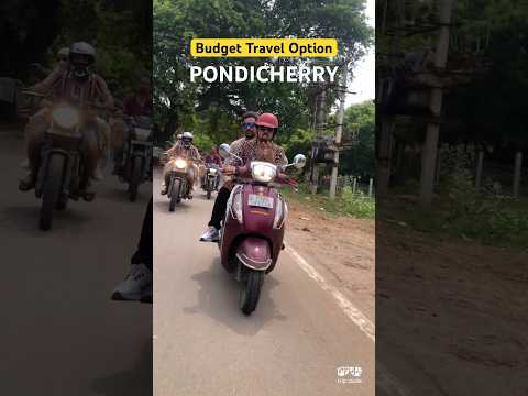 😳Rented Bikes in Pondicherry 🏍️ Budget Travel Guide #traveltips #pondicherry