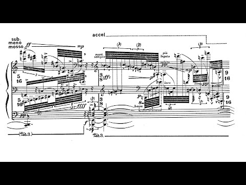 Brian Ferneyhough - Lemma-Icon-Epigram (1981) [Score-Video]