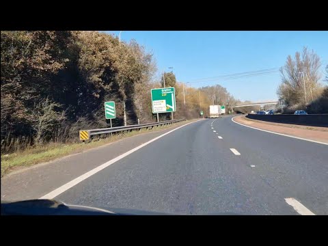 How to pull off a motorway or dual carriageway onto a slip lane