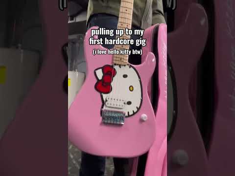 Hello Kitty Heads, tap in #hellokitty #fender #squier