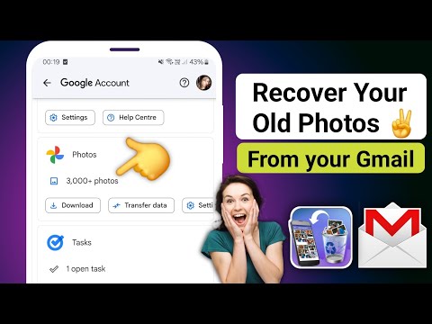 How to recover old photos from gmail account | Recover photos from gmail account (2024)