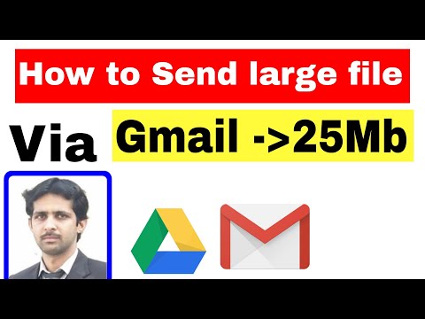 How to Send Large Files through Email | Send large file via Email | Send large files in Gmail