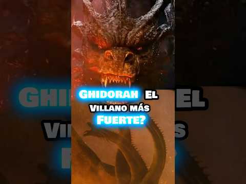 GHIDORAH el villano más FUERTE? #ghidorah #monsterverse #godzilla #godzillakong #shorts