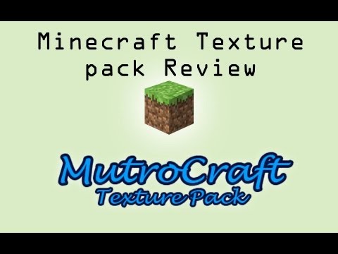 Minecraft Texture Pack Review part 34 - MutroCraft