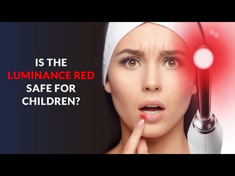 Is the Luminance RED Safe for Children? (Cold Sore Laser Treatment)