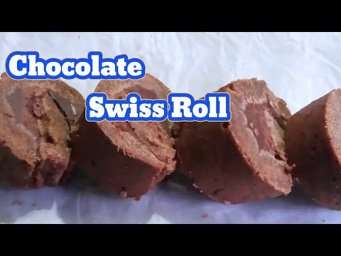 Teatime එකට  රසට චොකලට් රෝල් කේක්|teatime Swiss roll | How to homemade chocolate Swiss roll 👌