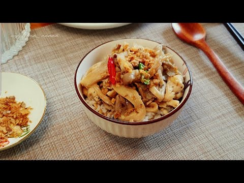 chicken mushroom stir fry, stir fry chicken with mushroom Chinese recipe