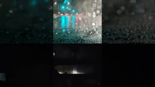 Rain and 5.0 sounds #automobile  #v8  #rainasmrrelax  #shorts #carasmr