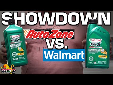 Do Walmart and AutoZone sell different quality oil?