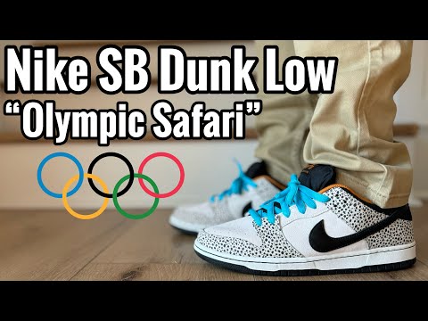 Nike SB Dunk Low “Olympic Safari” Review & On Feet