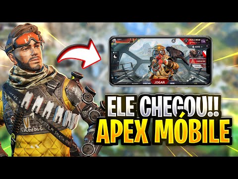 APEX MOBILE🤩JOGANDO RANK E TESTANDO TUDO🔥LIVE DE APEX LEGENDS