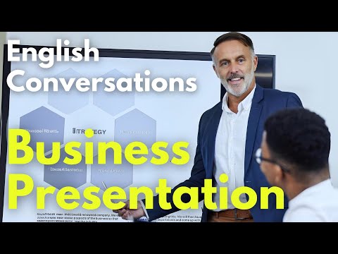 Business Presentation in English "10 Business Scene Conversations" | Business English Learning