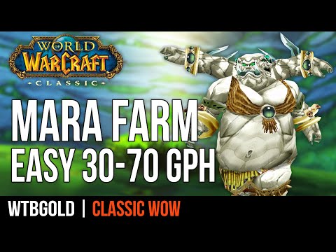 WoW Classic Gold Guide | Mara Farm - Raw Gold, Mining, and Herbalism