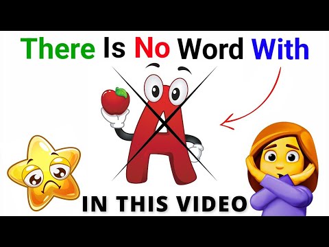 This video doesn't have the letter A in it... (Real)