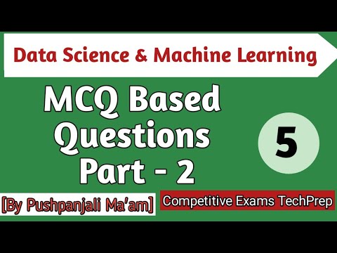 Data Science & Machine Learning MCQ Based Questions Part - 2 in Hindi