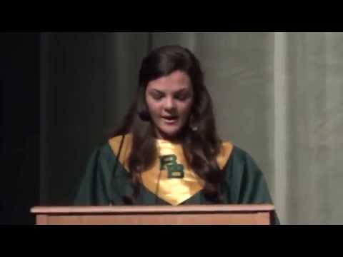 Kaylee's Baccalaureate Service