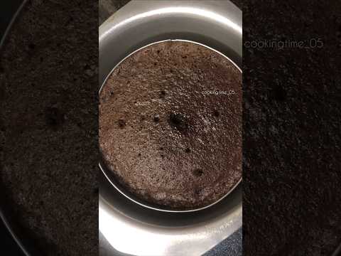 Homemade Chocolate Cake recipe Without OVEN #shortsfeed #shorts #cake #chocolate #withoutoven