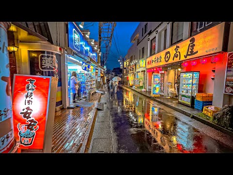 Rainy Afternoon Walk Through Suburbs of Western Tokyo, Japan • 4K HDR