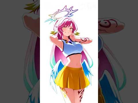 【踊ってみた】 Jibril (ジブリール) 【ノーゲーム・ノーライフ】 AI dance cover #ai #dance #anime #shorts