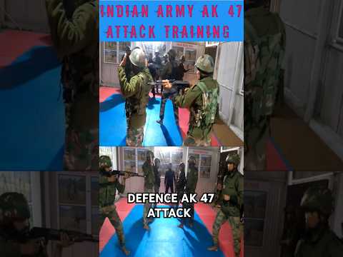 AK 47 Defence With Commando | indianarmy self defence | Rifle Attack | Rifle Selfdefence | Army Wpn