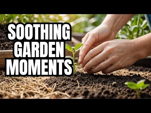 2024 Garden ASMR: Soil & Seedlings (No Talking)